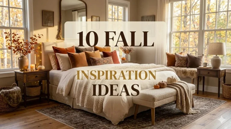 10 Fall Bedroom Inspiration Ideas