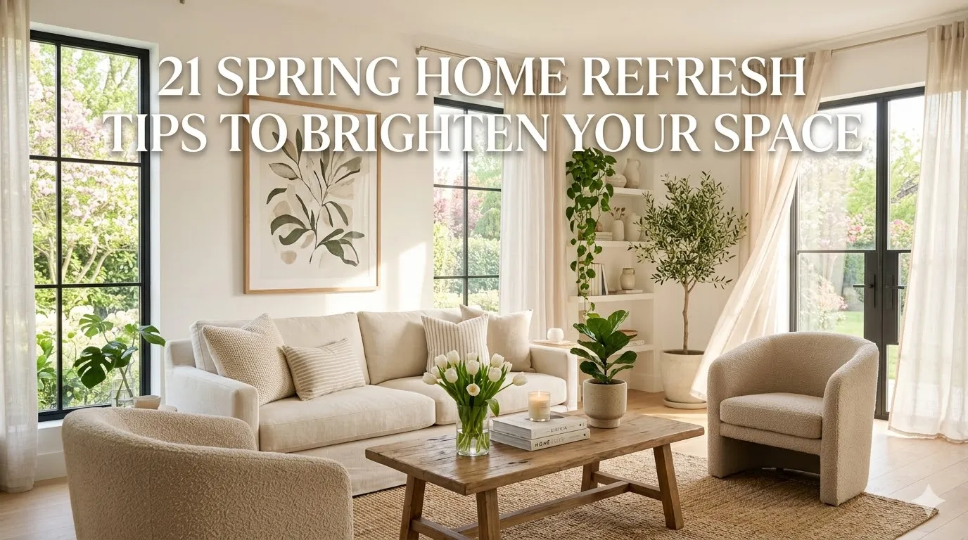 21 Spring Home Refresh Tips to Brighten Your Space