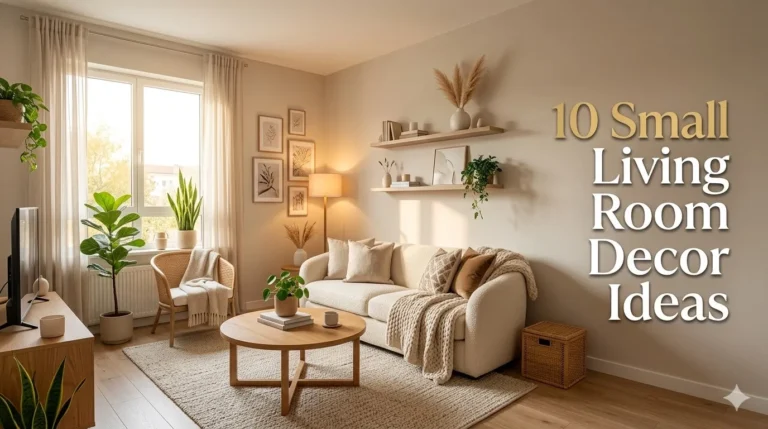 10 Small Living Room Decor Ideas
