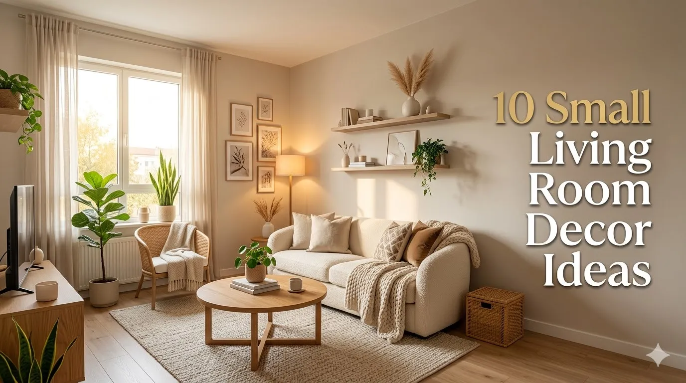 10 Small Living Room Decor Ideas