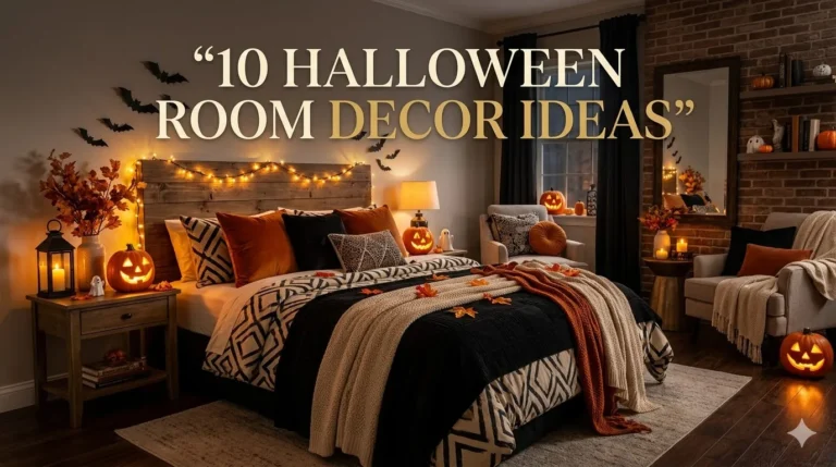 10 Halloween Room Decor Ideas