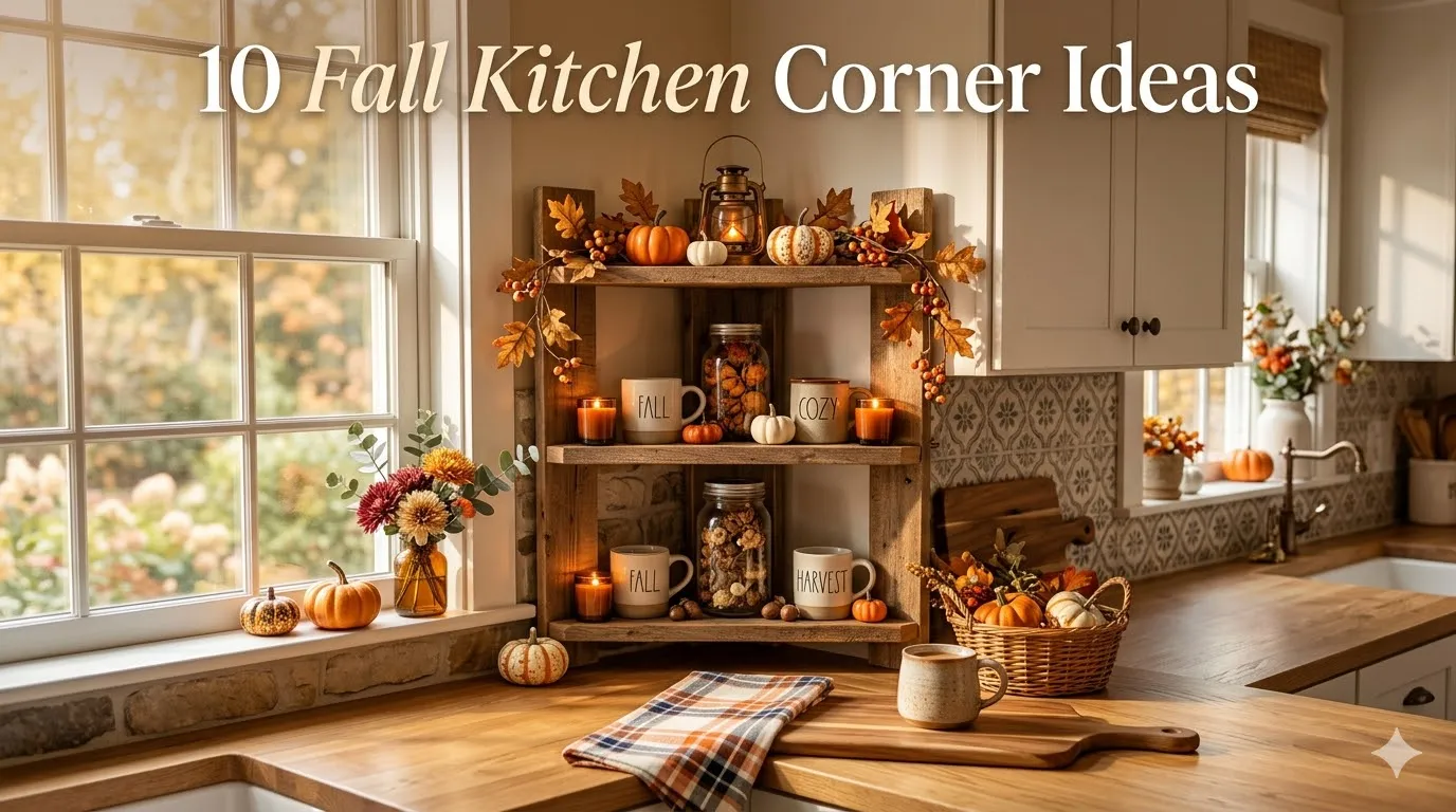 10 Fall Kitchen Corner Ideas