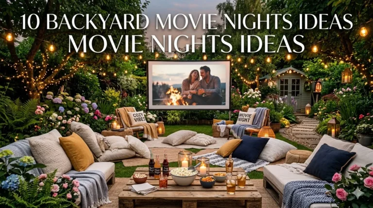 10 Backyard Movie Nights