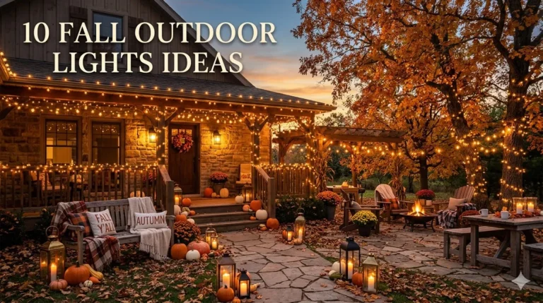 10 Fall Outdoor Lights Ideas