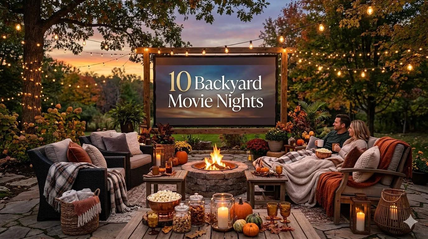 10 Backyard Movie Nights