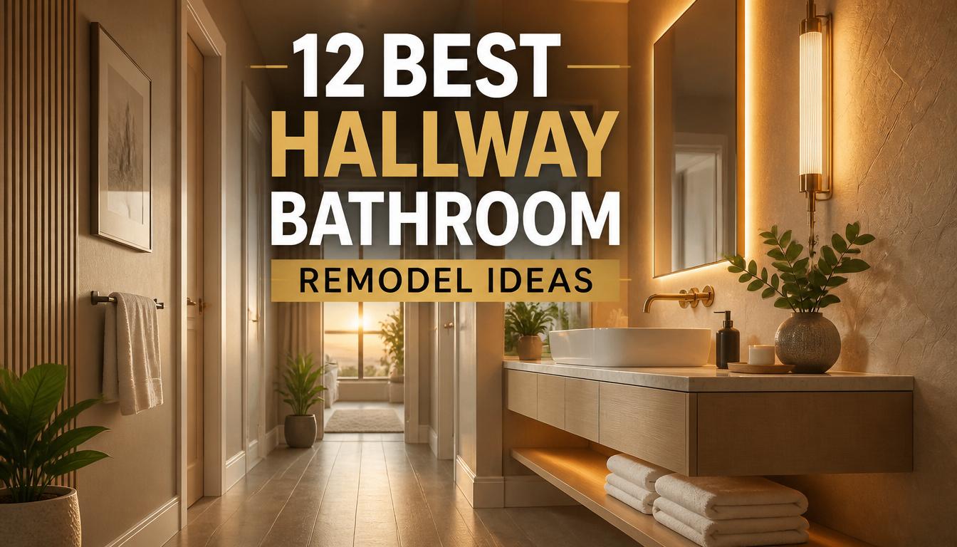 12 Best Hallway Bathroom Remodel Ideas