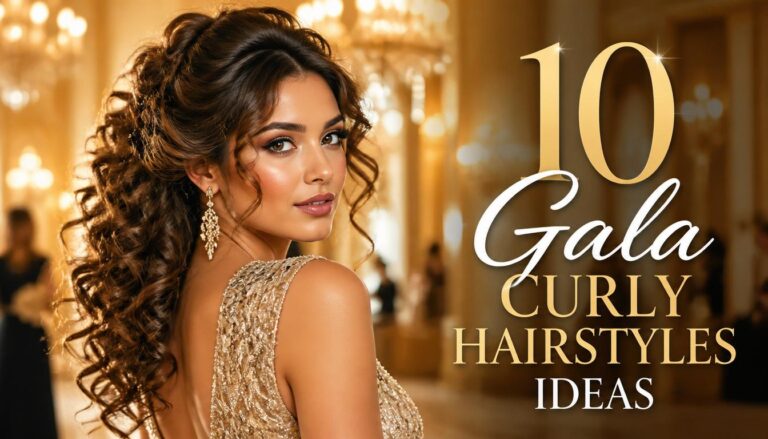 10 Gala Curly Hairstyles Ideas