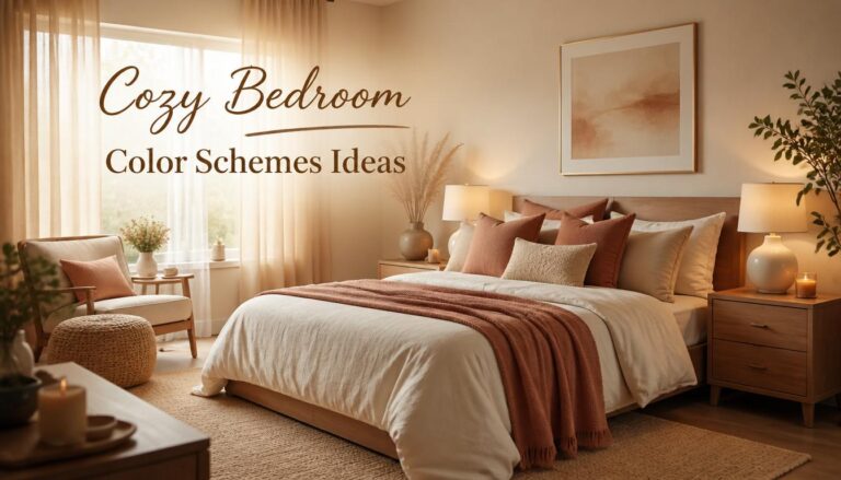 11 cozy bedroom color schemes ideas