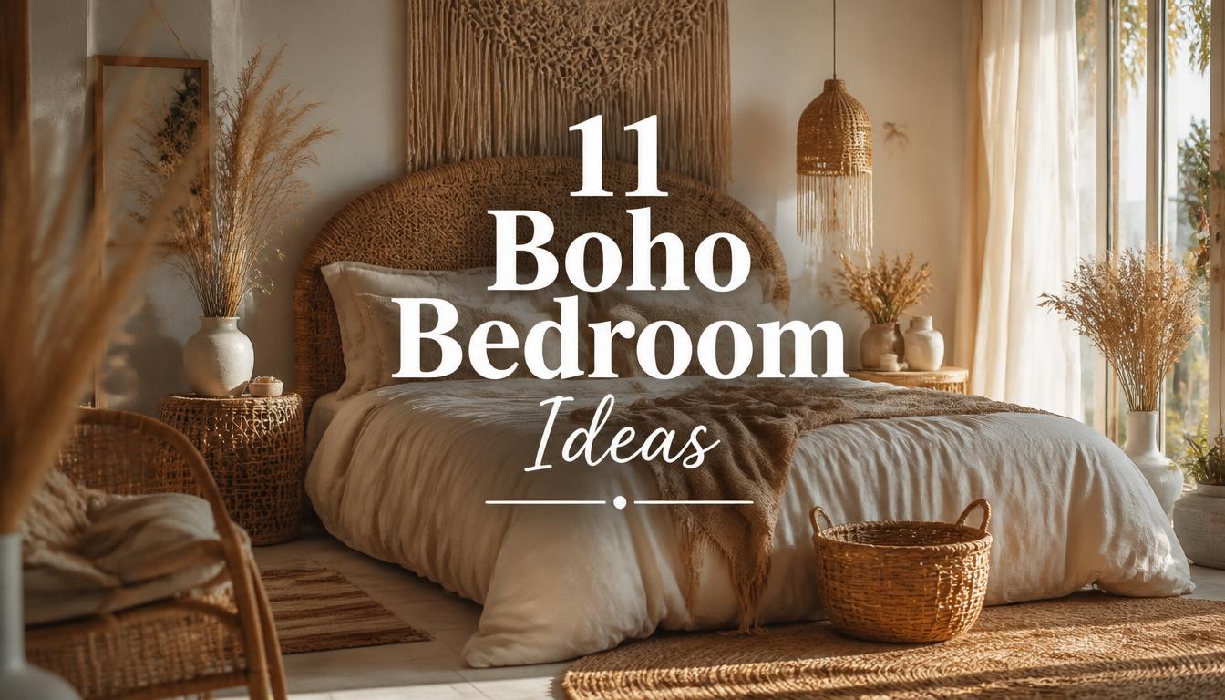 11 Boho Bedroom Ideas