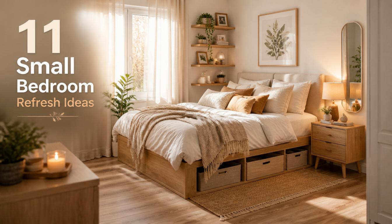 11 Small Bedroom Refresh Ideas