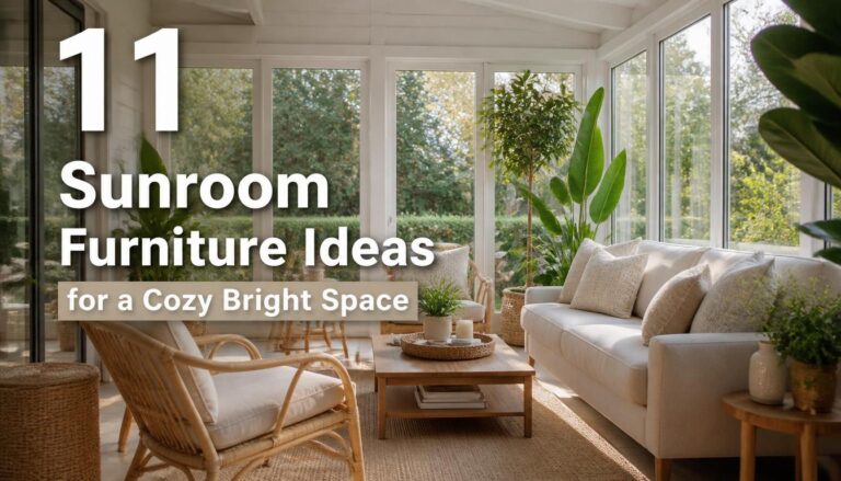 11 Sunroom Furniture Ideas