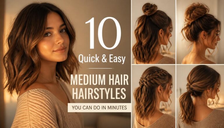 Top 10 Quick Ideas: Do Medium Hair Easy Hairstyles