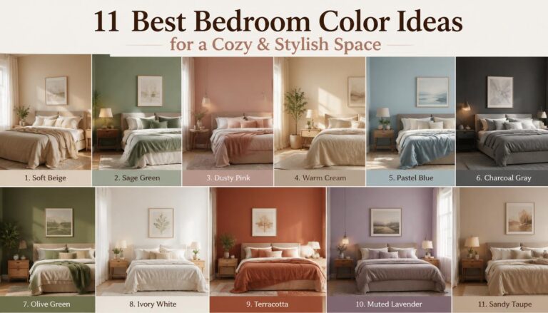 11 Best Color Options for a Bedroom Ideas