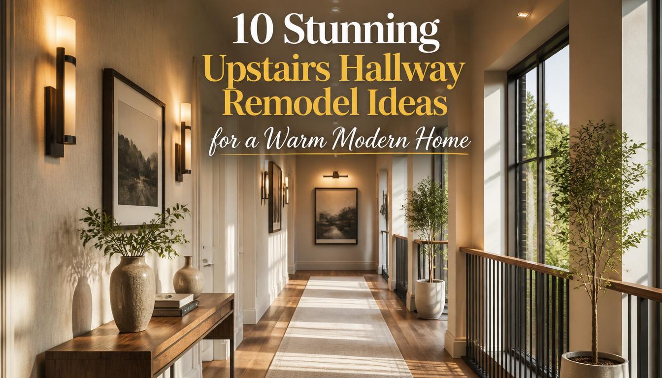 10 Upstairs Hallway Remodel Ideas