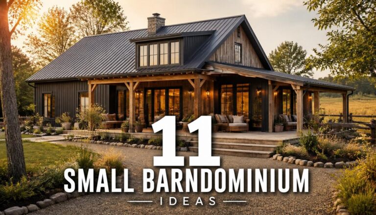 11 Small Barndominium Ideas