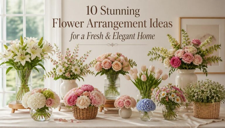 10 Flower Arrangements Ideas