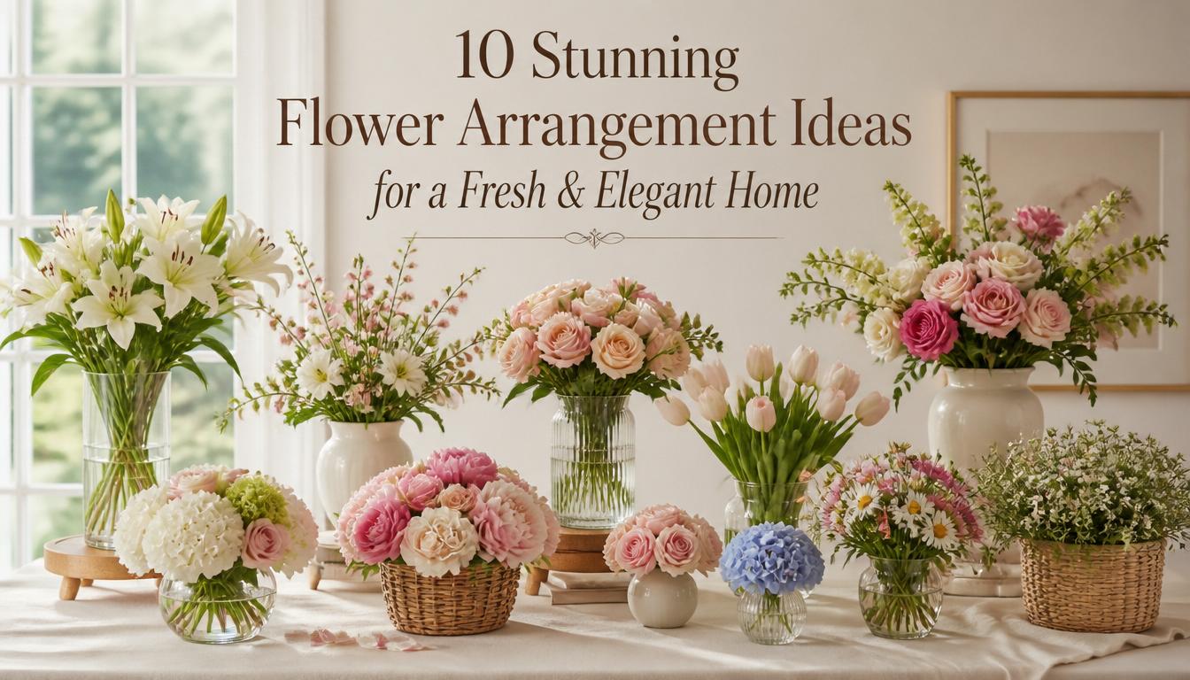 10 Flower Arrangements Ideas