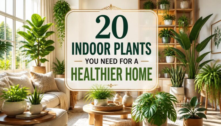 20 Indoor Plants You Need for a Healthier Home