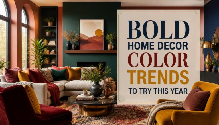 21 Bold Home Decor Color Trends to Try This Year