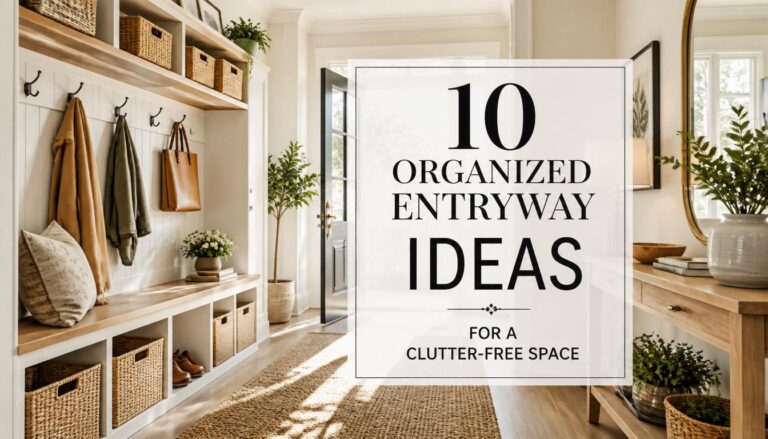 Organized Entryway Ideas