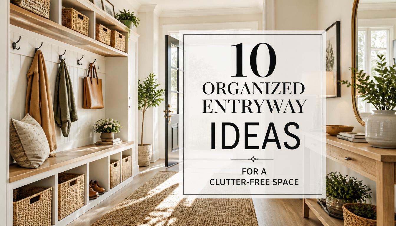 Organized Entryway Ideas