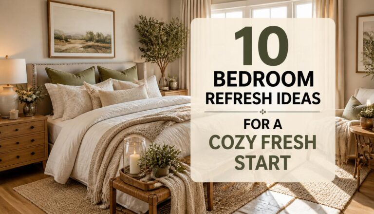 23 Bedroom Refresh Ideas for a Cozy Fresh Start
