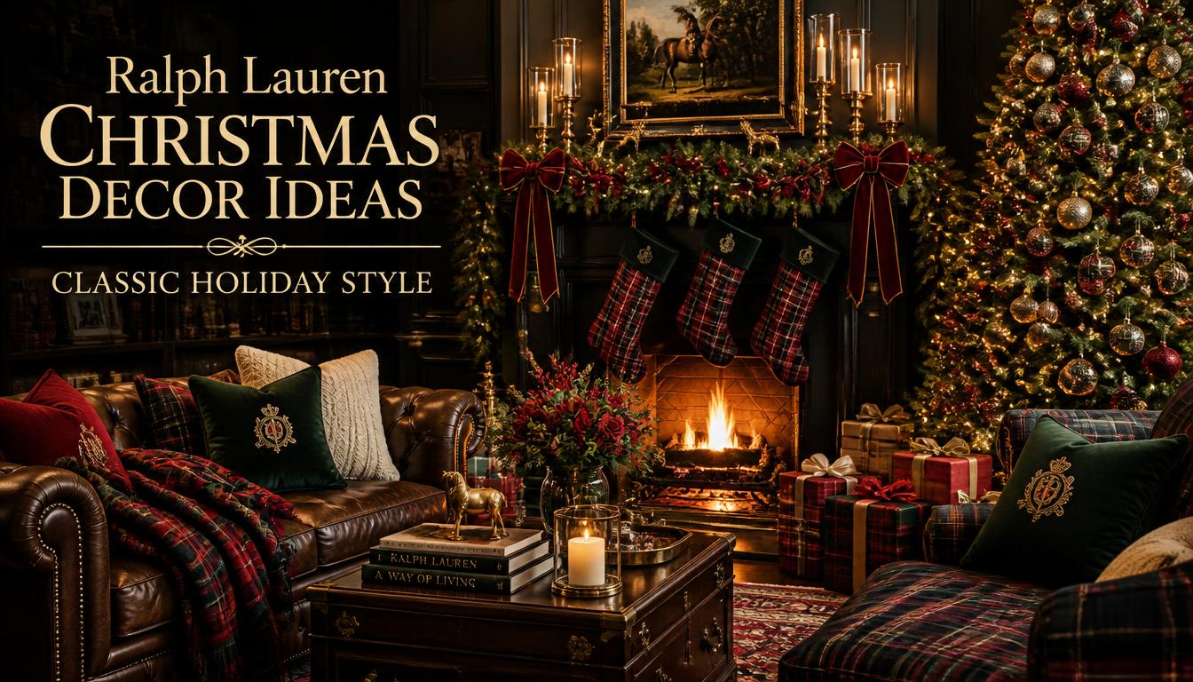 Ralph Lauren Christmas Decor