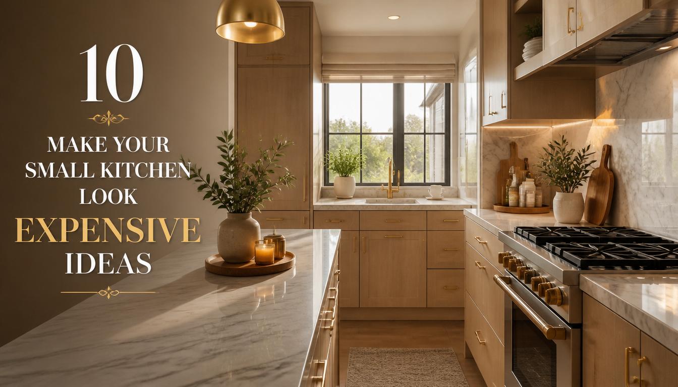 10 Make Your Small Kitchen Look Expensive Ideas