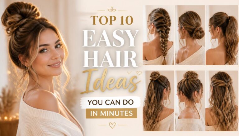 Top 10 Tutorials: Do Easy Hair Ideas