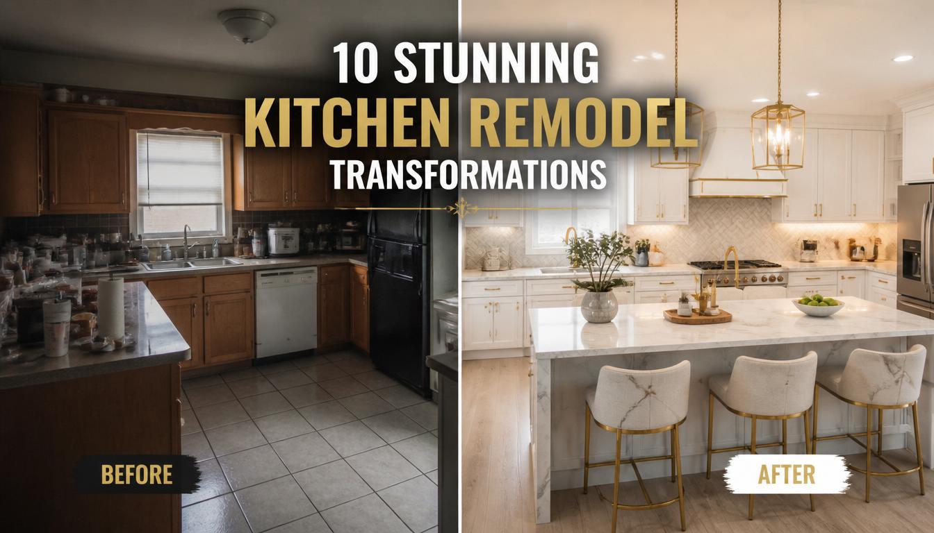 10 Before and After Kitchen Remodels Ideas