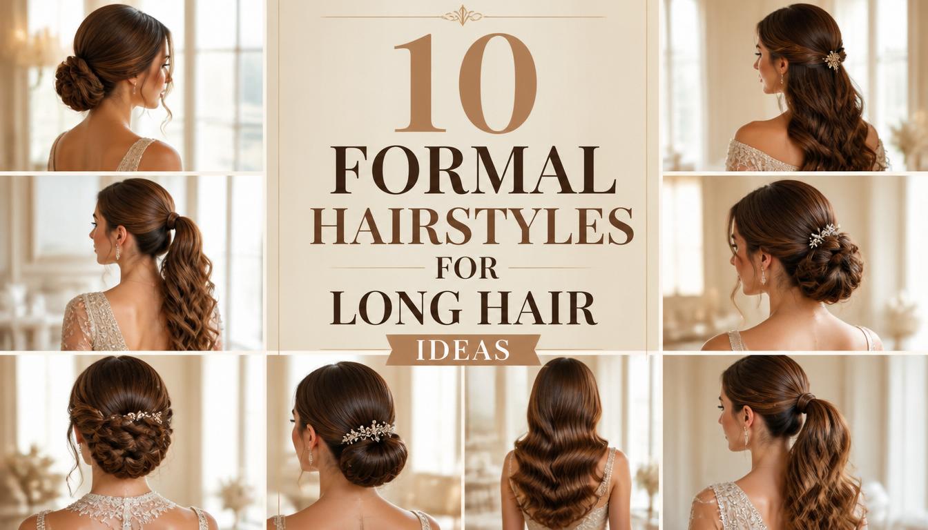 10 Formal Hairstyles For Long Hair Ideas