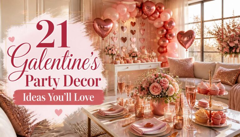 21 Galentine's Party Decor Ideas You’ll Love