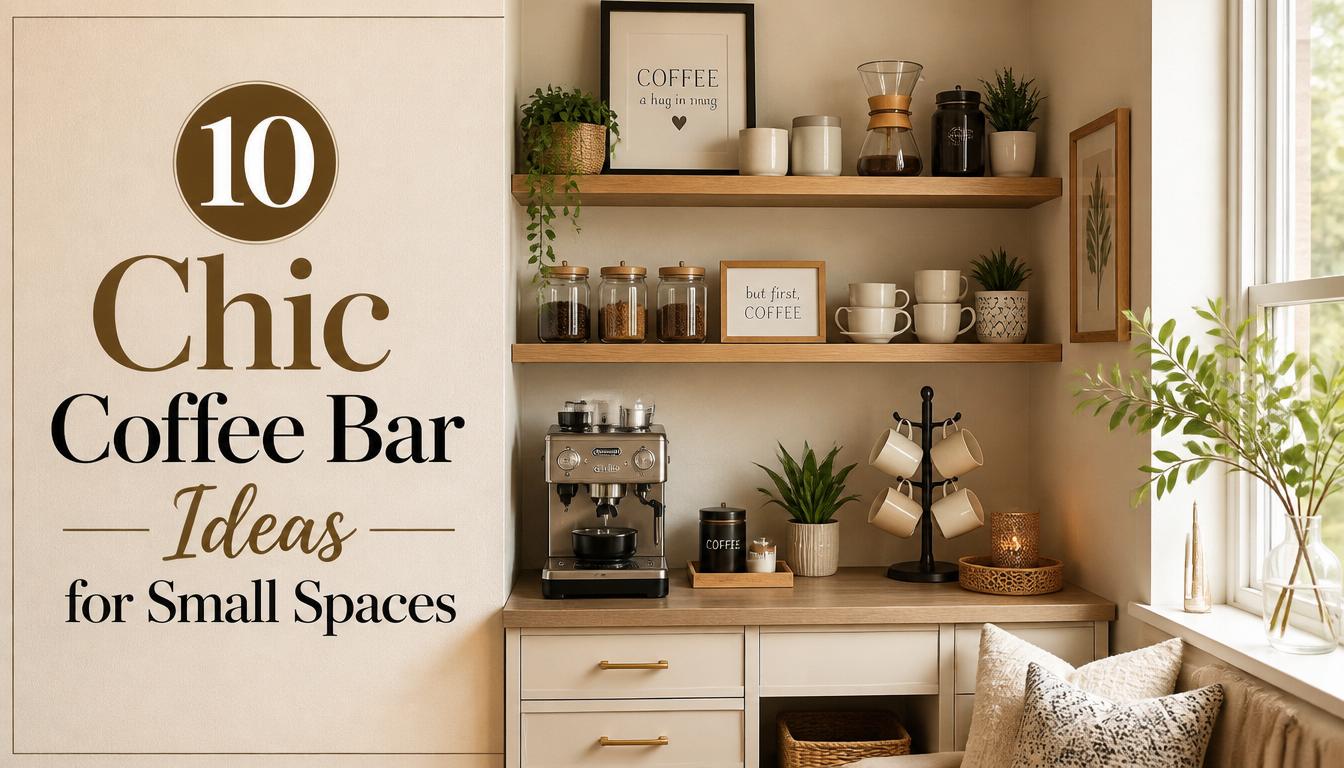 10 Chic Coffee Bar Ideas for Small Spaces Ideas