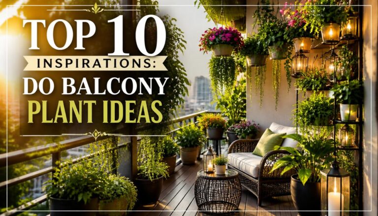 Top 10 Inspirations: Do Balcony Plant Ideas