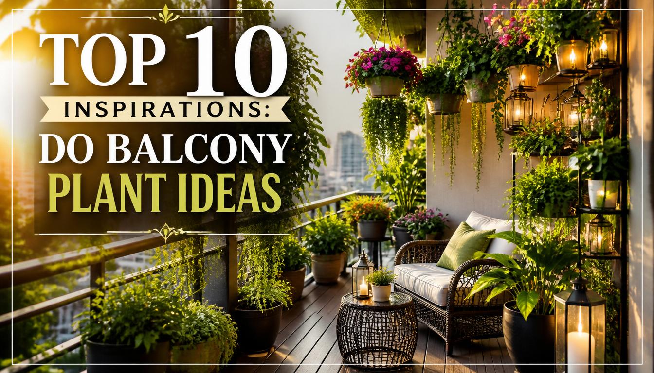 Top 10 Inspirations: Do Balcony Plant Ideas