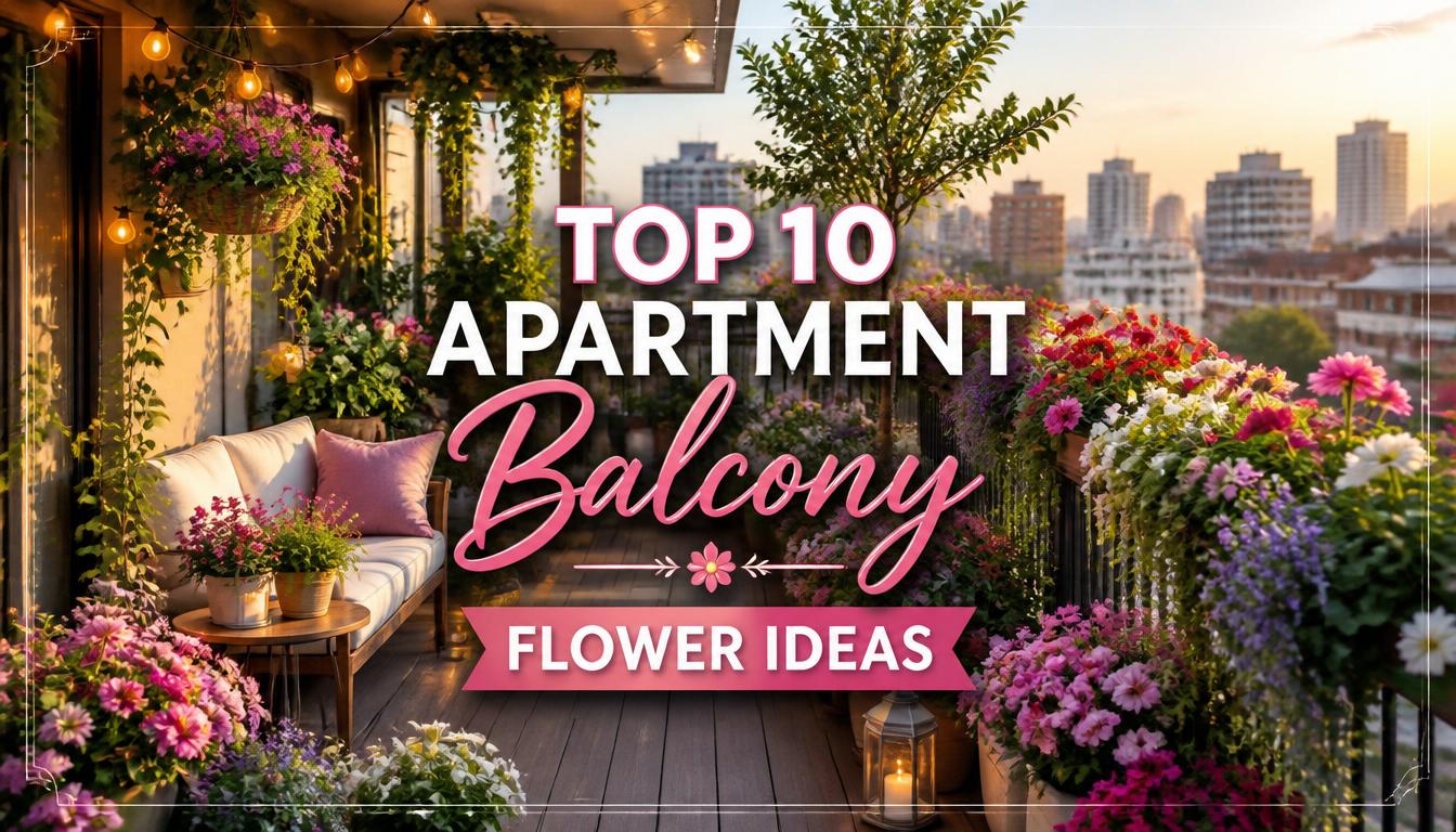 Top 10 Ideas: Do Apartment Balcony Flowers