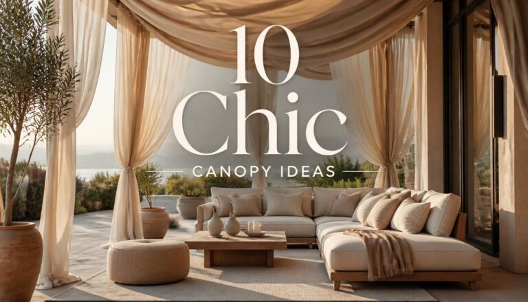 10 Chic Canopy Ideas
