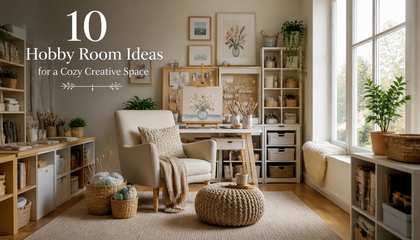 10 Hobby Room Ideas