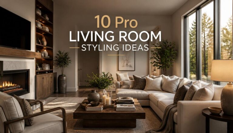 10 How to Style a Living Room Like a Pro Ideas