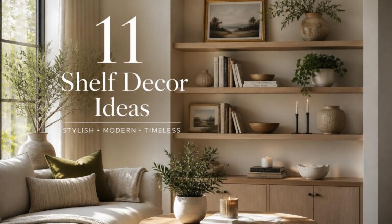 11 Shelf Decor Ideas