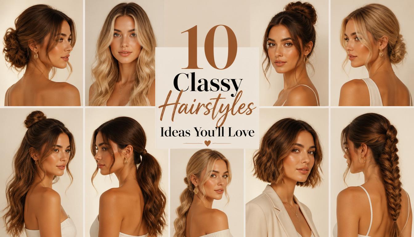 10 Ideas: Do Classy Hairstyles