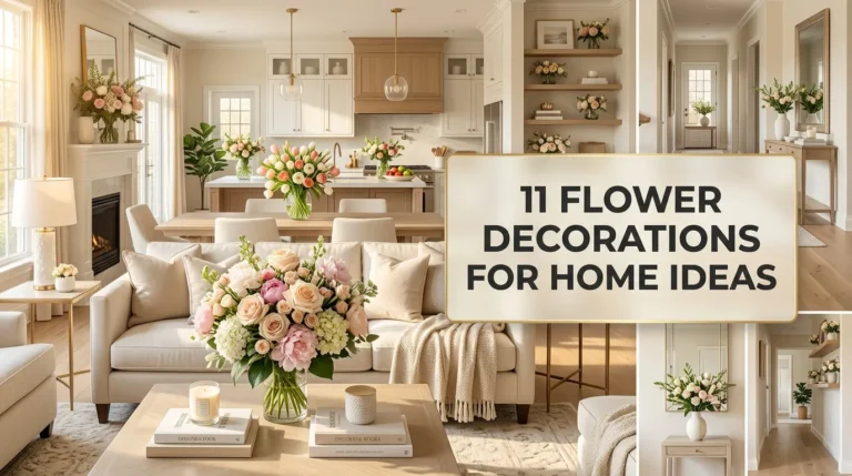 Flower Decorations for Home