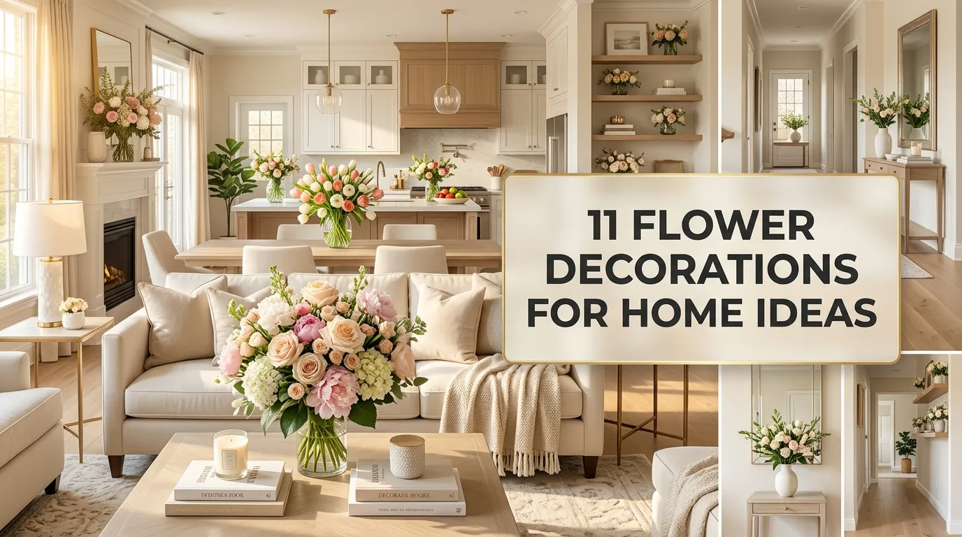 Flower Decorations for Home