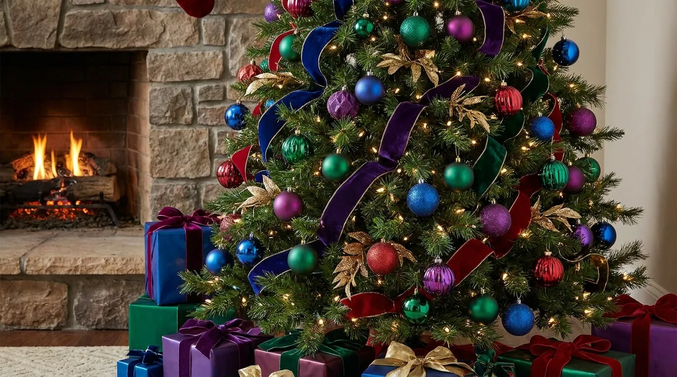 21 Stunning Christmas Tree Color Schemes to Try This Year