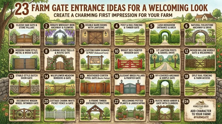 Farm Gate Entrance Ideas for a Welcoming Look