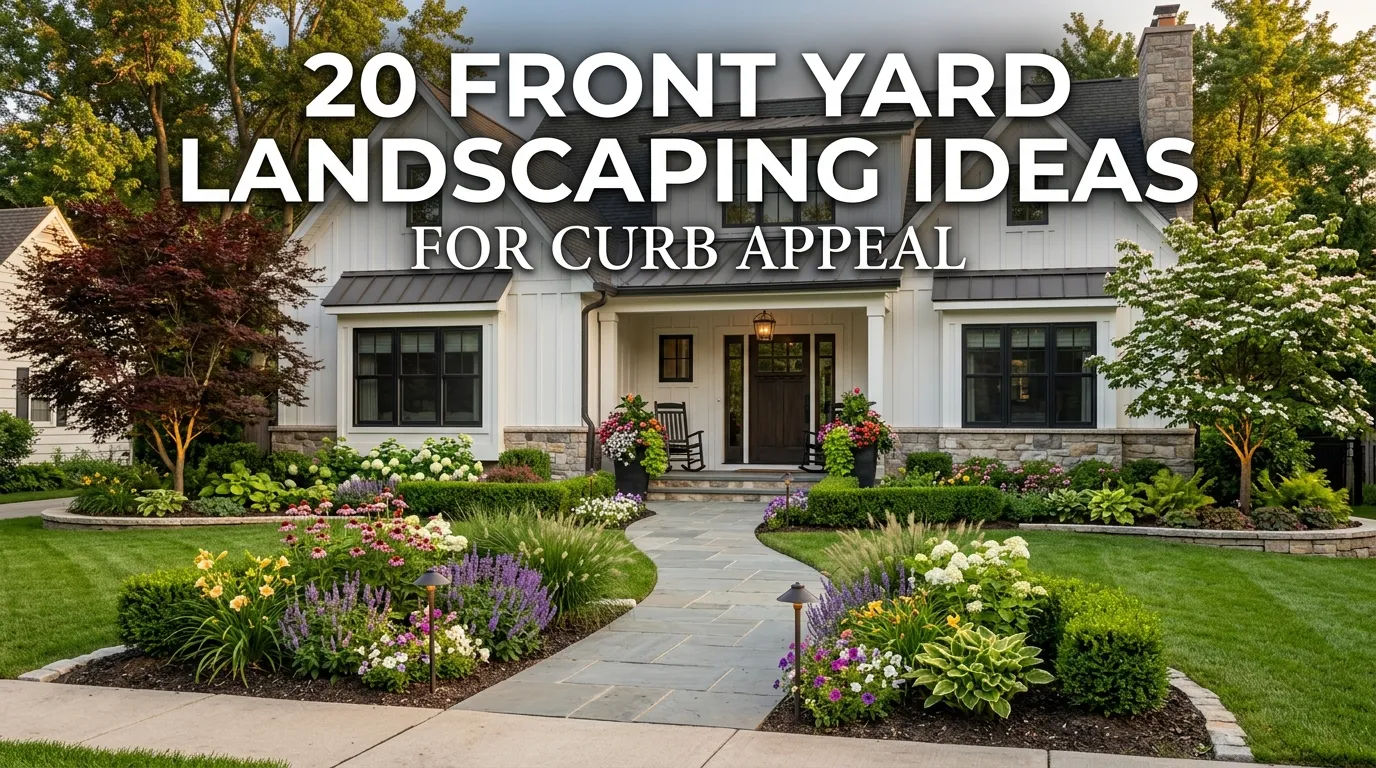 20 Front Yard Landscaping Ideas for Curb Appeal