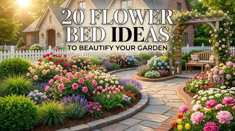 20 Flower Bed Ideas to Beautify Your Garden