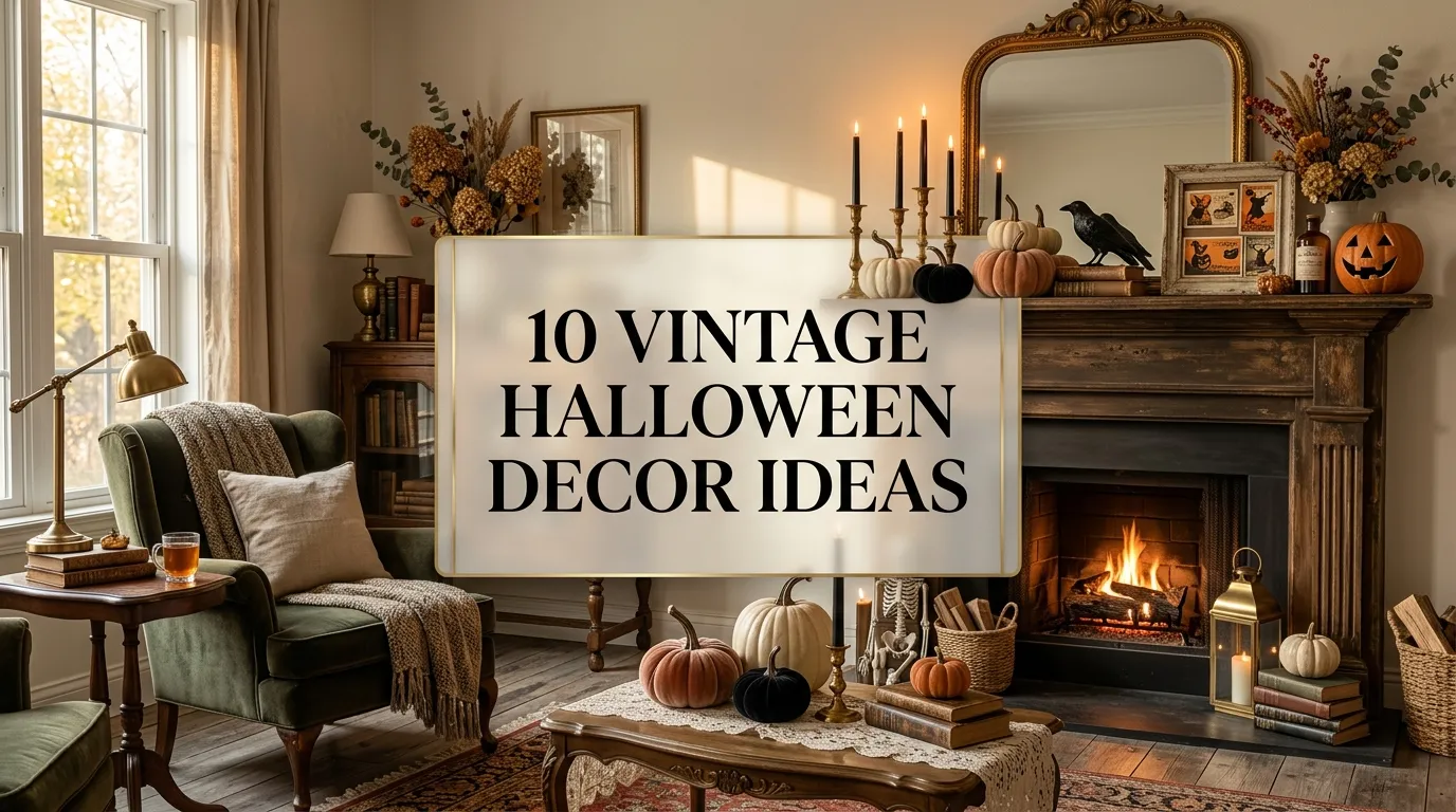 10 Vintage Halloween Decor Ideas
