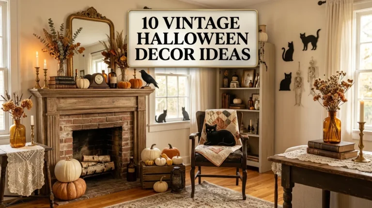 10 Vintage Halloween Decor Ideas