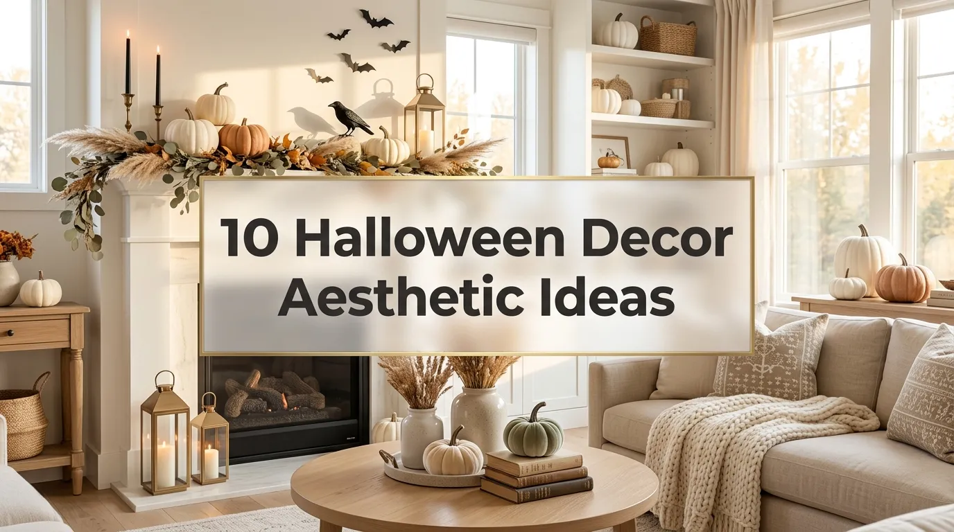 10 Halloween Decor Aesthetic Ideas